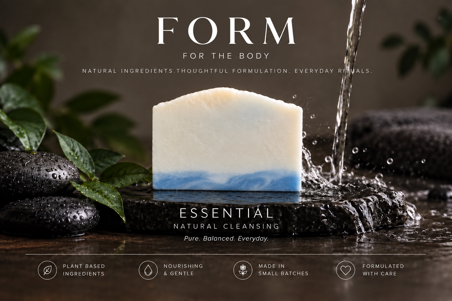 FORM ESSENTIAL soap bar, product photo 1